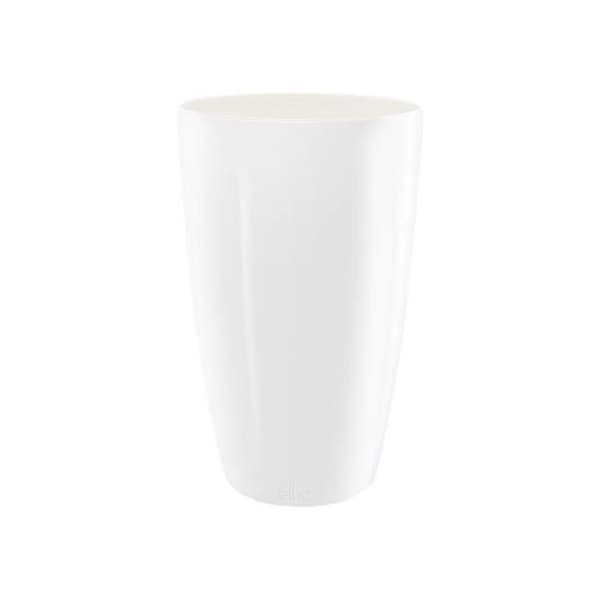 ELHO Flowerpot Brussels 27 - Rund och hög diamant - Vit - Interiör - Ø 27 x H 44 cm