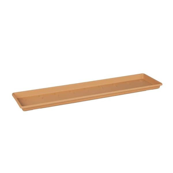 Sottovaso - Elho - Grön Basics Trågfat 80cm - Brun
