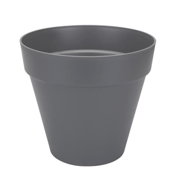 Blomkruka Elho Plast Rund Loft Urban Antracitgrå Ø 50 cm 48 l