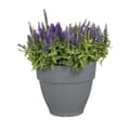 Miniatyrbild 4 av 6: Vibia Campana rund blomkruka - ELHO - Ø 20 cm - Grå