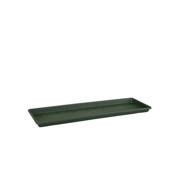 Sottovaso för blomsterlådor Elho Green Basics Trough Saucer 40cm Grön - ELHO - Sottovaso - Plast - 37x15xh2cm