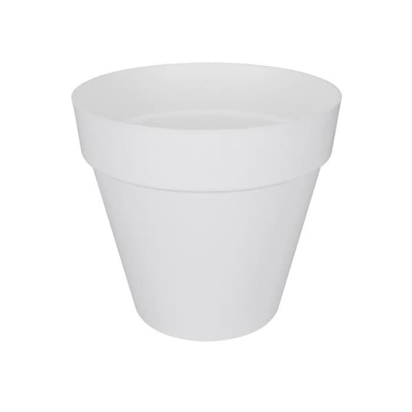 ELHO Rund blomkruka Loft Urban - Ø Ø 25 cm - Vit