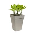 Miniatyrbild 2 av 2: Elho Loft Urban Square Flower Box High 37 - Svart - Ø 37 x H 51 cm - utomhus - 100% återvunnet