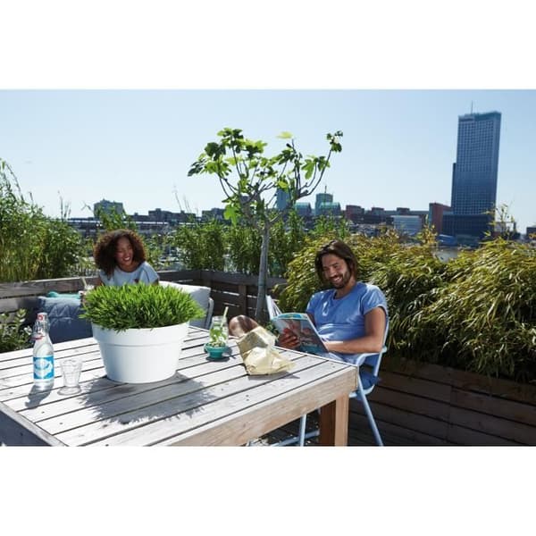 ELHO Loft Urban Blomkruka - Bägare 35 cm - Vit