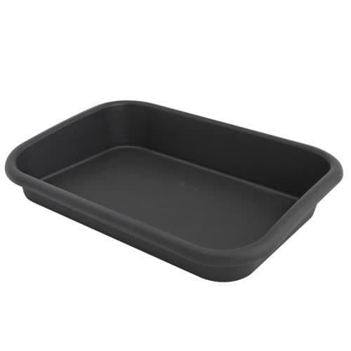 Elho Green Basics trädgårdsplatta - ELHO GE Rum TILL Natur - Svart - Återvunna material - Rektangulär