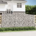 Pikkukuva 1 / 6: vidaXL Kaarevat kivikorit 6 kpl 400x30x180/200 cm galvanoitu rauta