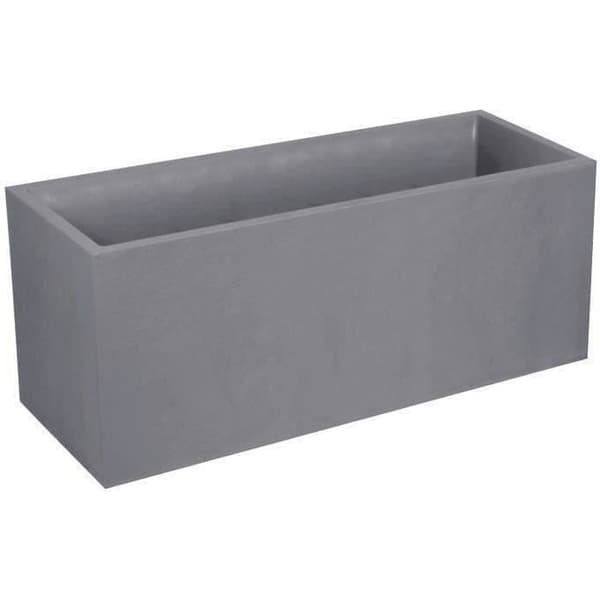 Eda Jardiniere Volcania - 99,5 x 39 x 43 cm - 98 L - Gralet Gray