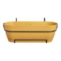 Miniatyrbild 1 av 6: Vibia Rectangle Planter - Plast - Tank - Ø50 - Gul honung