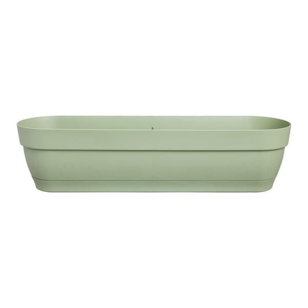 Vibia Rectangle Planter - Plast - Tank - Ø70 - Grönt