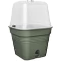 Miniatyrbild 2 av 5: Green Basic Square Flower Pot - Plast - Tank - Ø20 - Leaf Green
