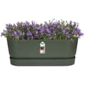 Miniatyrbillede 3 af 6: Oval Planter Greenville - Plast - Ø50 - Leaf Green