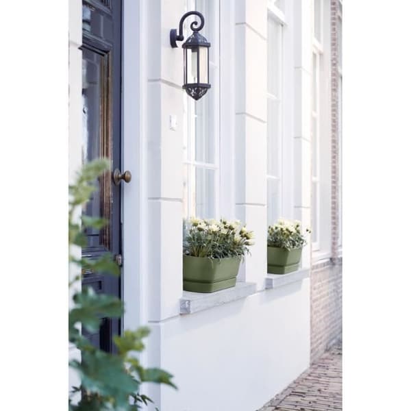 Oval Planter Greenville - Plast - Ø50 - Leaf Green