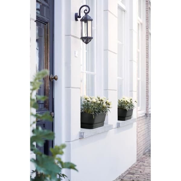 Greenville Oval Planter - Plast - Ø50 - Frozen Brown