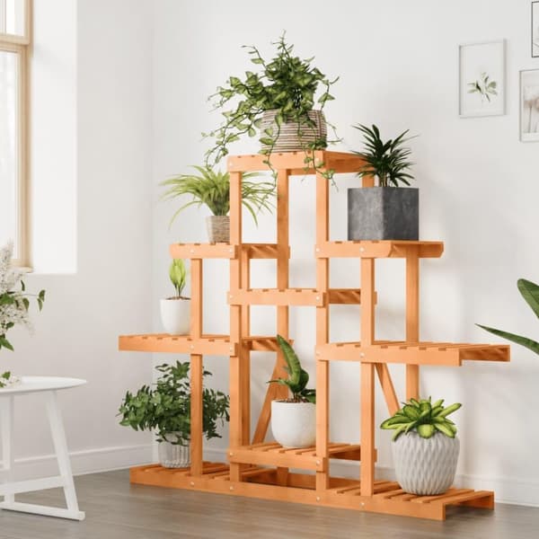 vidaXL Blomsterstativ 110x25x96 cm heltre gran