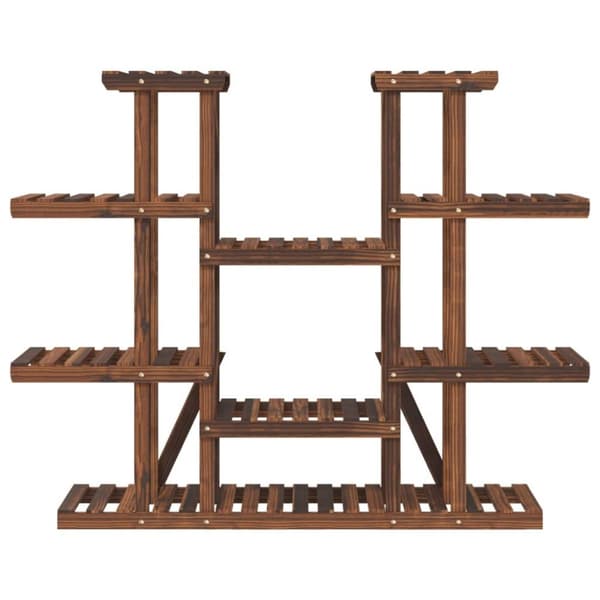 vidaXL Blomsterstativ 110x25x110,5 cm heltre gran