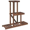 Miniatyrbilde 6 av 9: vidaXL Blomsterstativ 81x25x75,5 cm heltre gran