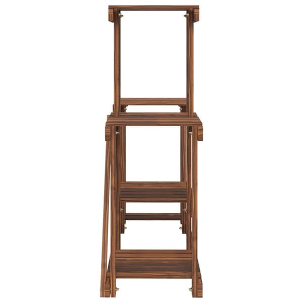 vidaXL Blomsterstativ 90x25x73,5 cm heltre gran