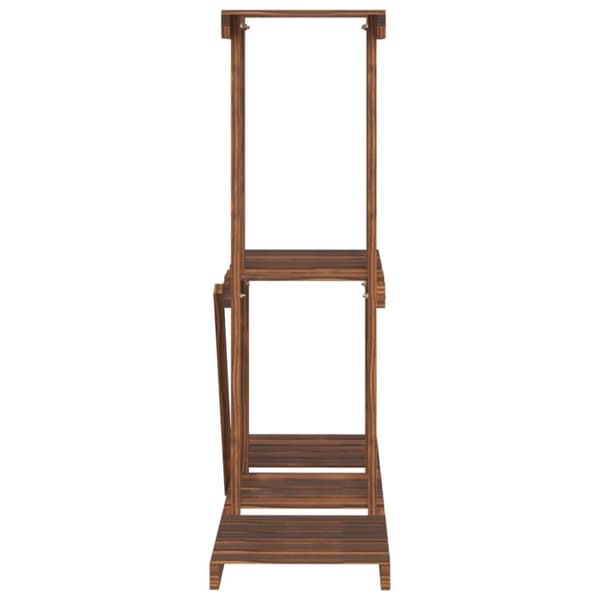 vidaXL Kukkateline 81x25x75,5 cm täysi kuusi