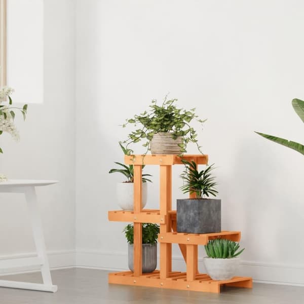 vidaXL Kukkateline 58x25x51 cm täysi kuusi