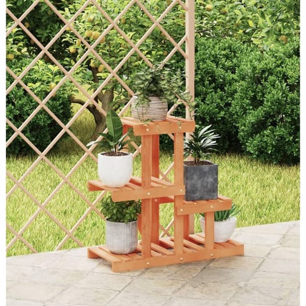 vidaXL Kukkateline 58x25x51 cm täysi kuusi