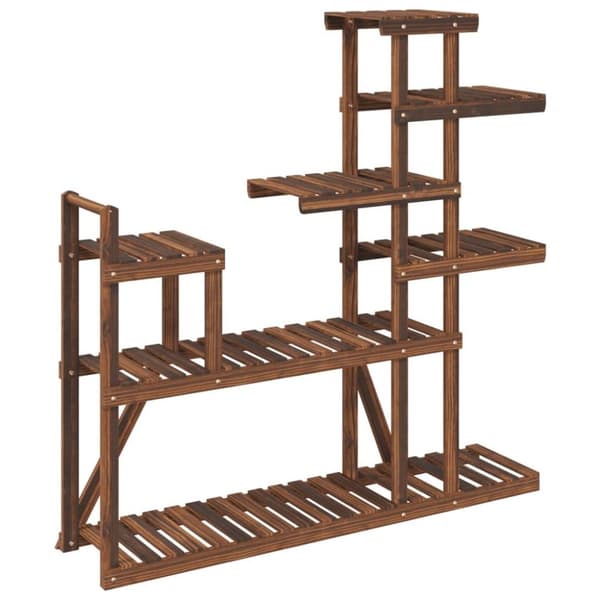 vidaXL Kukkateline 110x25x111 cm täysi kuusi