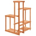 Miniatyrbilde 6 av 9: vidaXL Blomsterstativ 62,5x61,5x101,5 cm heltre gran