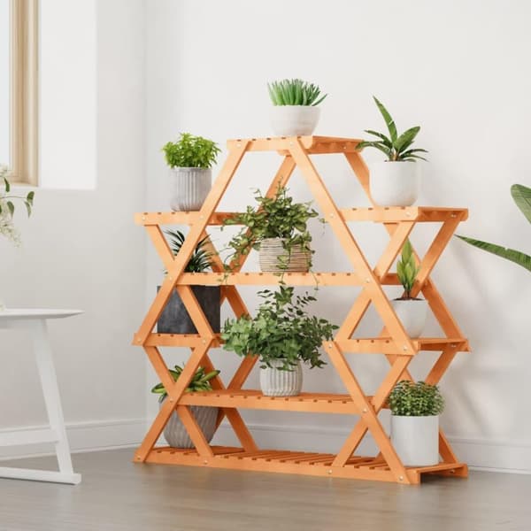 vidaXL Blomsterstativ 110x25x105 cm heltre gran
