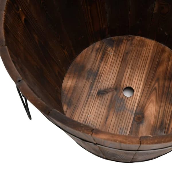 vidaXL plantekrukker 3 stk. spand massivt fyrretræ