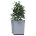 Miniatyrbilde 3 av 8: vidaXL Plantekasser 2 stk lysegrå 30x30x37 cm polypropylen