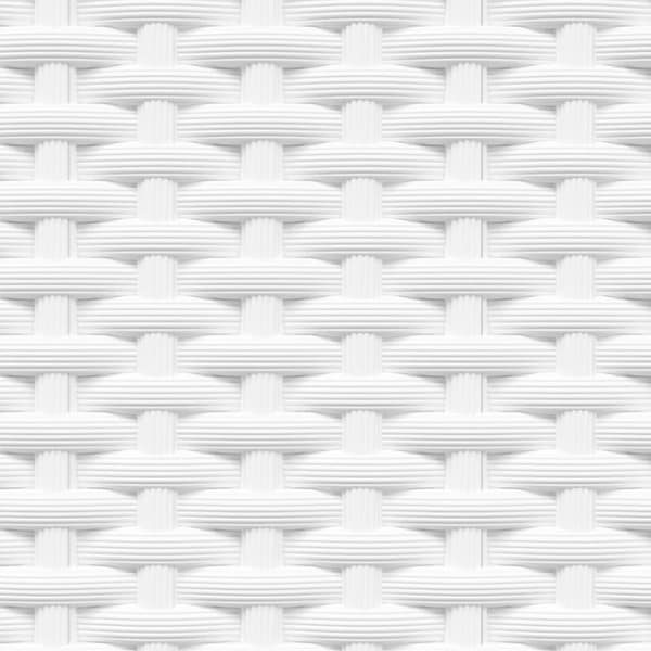 vidaXL Plantekasser 2 stk hvit 30x30x37 cm polypropylen