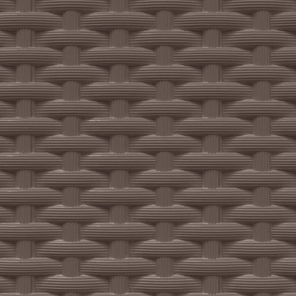 vidaXL Plantekasser 4 stk brun 30x30x37 cm polypropylen