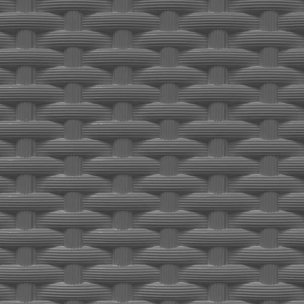 vidaXL Kukkalaatikot 2 kpl musta 30x30x37 cm polypropeeni