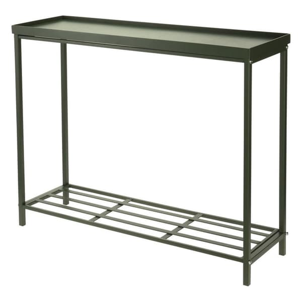 ProGarden Kasviteline 75x23x60 cm matta tummanvihreä