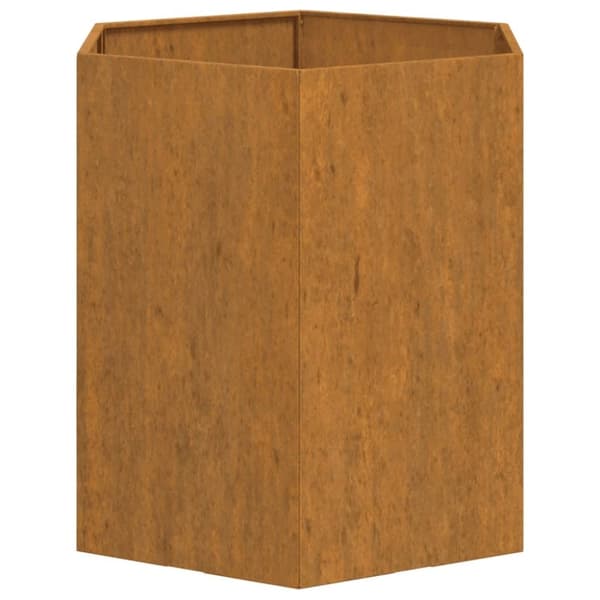 vidaXL plantekasse 40x40x45 cm cortenstål rustfarvet
