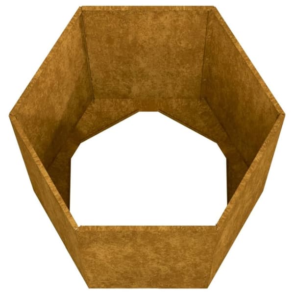 vidaXL plantekasse 40x40x45 cm cortenstål rustfarvet