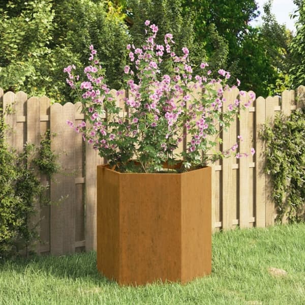 vidaXL plantekasse 40x40x45 cm cortenstål rustfarvet
