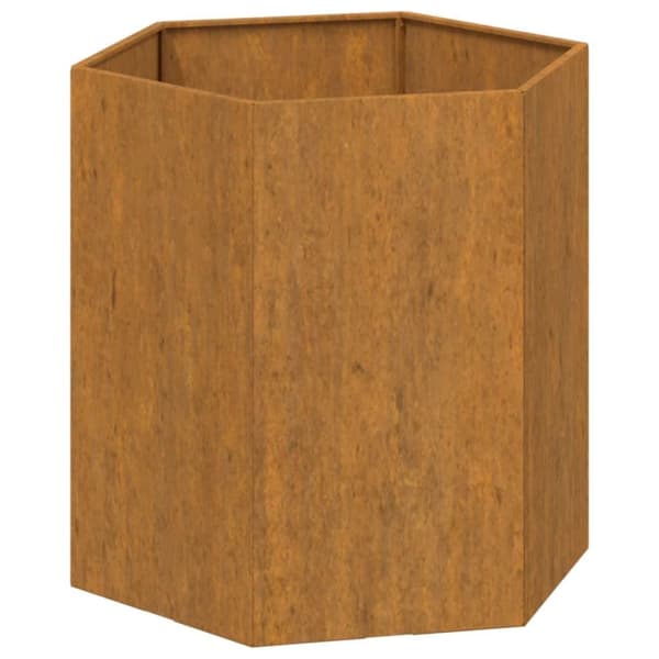 vidaXL plantekasse 40x40x45 cm cortenstål rustfarvet