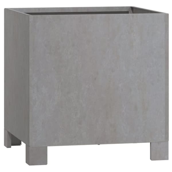 vidaXL plantekasse med ben 32x30x33 cm cortenstål rustfarvet