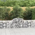 Pikkukuva 2 / 6: vidaXL Kaarevat kivikorit 18 kpl 200x50x60/80 cm galvanoitu rauta