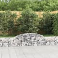 Pikkukuva 2 / 6: vidaXL Kaarevat kivikorit 8 kpl 300x30x40/60 cm galvanoitu rauta