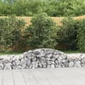 Miniatyrbilde 2 av 6: vidaXL Gabionkurver buede 3 stk 300x50x40/60 cm galvanisert jern