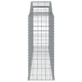 Miniatyrbillede 5 af 6: vidaXL buede gabionkurve 20 stk. 300x50x120/140 cm galvaniseret jern