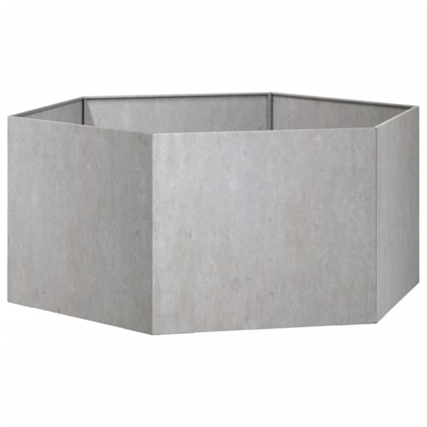 vidaXL Kukkalaatikko ruoste 90x90x45 cm Corten teräs