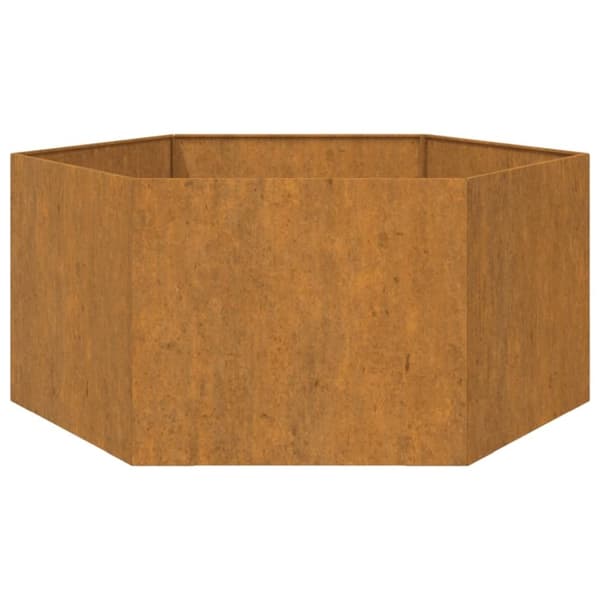 vidaXL Plantekasse rust 90x90x45 cm cortenstål