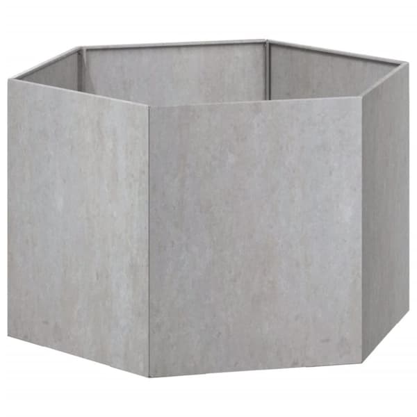 vidaXL Odlingslåda rostfärgad 60x60x45 cm rosttrögt stål
