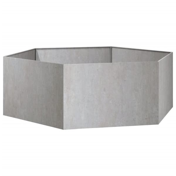vidaXL Plantekasse rust 138x120x45 cm cortenstål