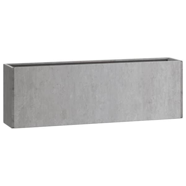 vidaXL væghængte plantekasser 2 stk. 53x10x17 cm cortenstål rustfarvet