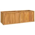 Miniatyrbilde 1 av 8: vidaXL Høybed 150x50x50 cm heltre teak