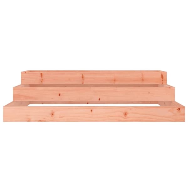 vidaXL Odlingslåda 107x107x27 cm massiv douglas