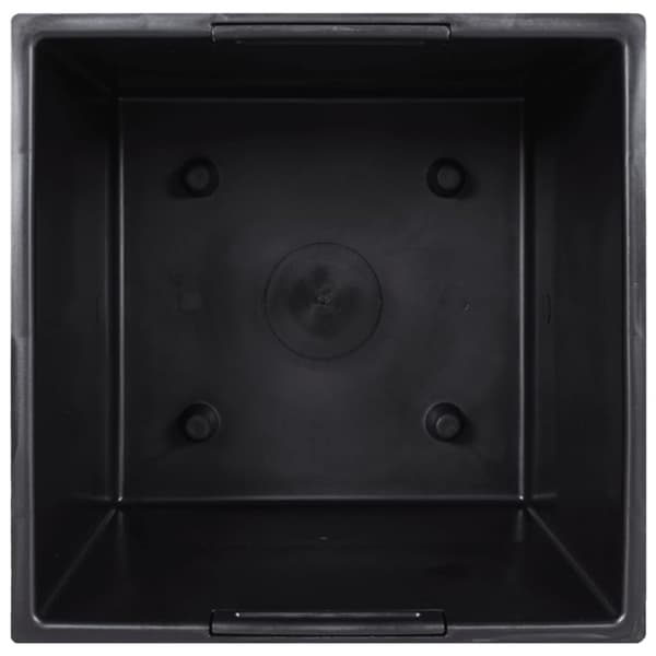 vidaXL plantekrukke 21/49 l udtagelig indsats PP rattanlook brun